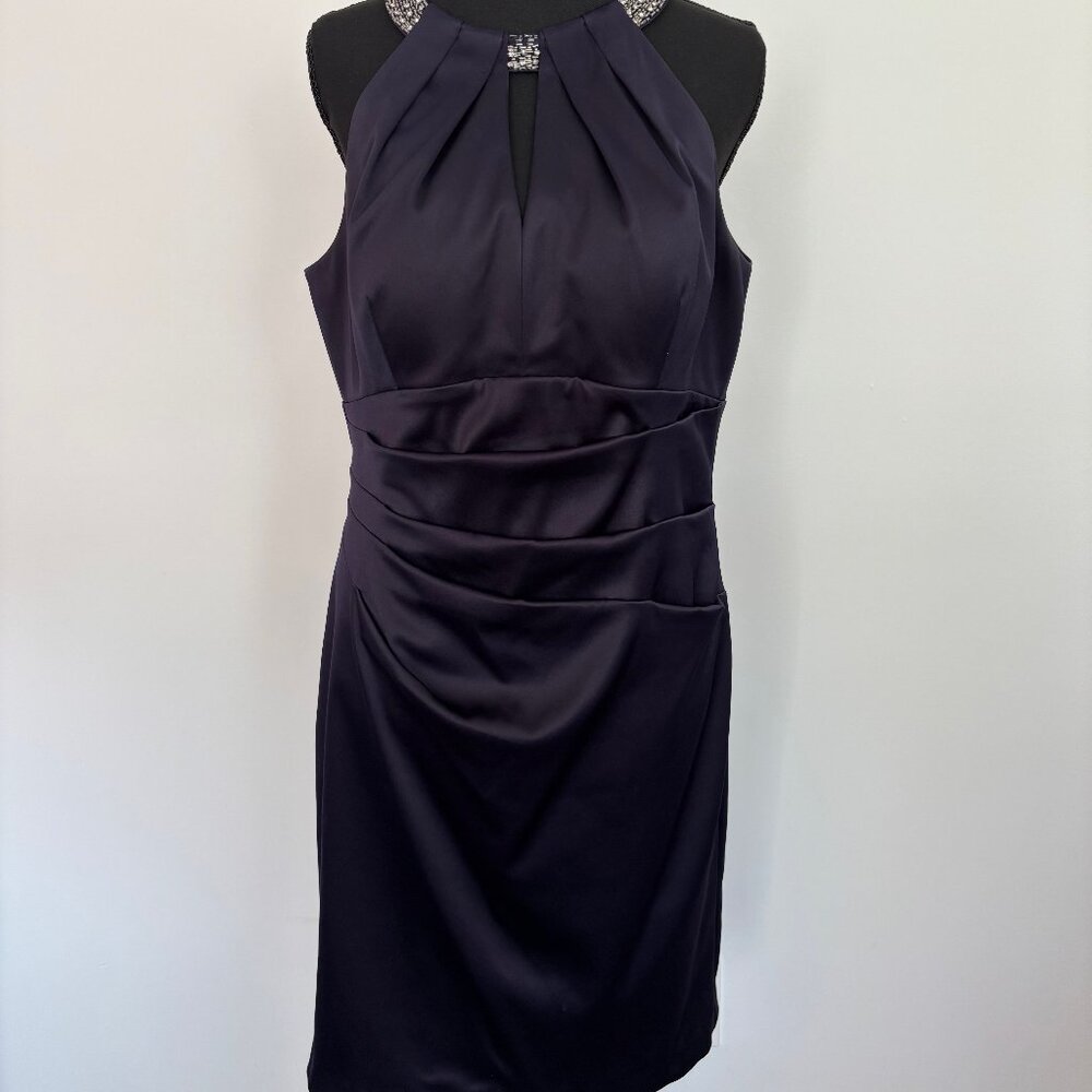 Eliza J Plum Coctail Dress